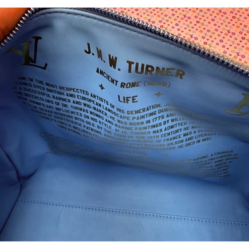 Louis Vuitton Speedy 30 Turner Masters Collection by Jeff Koons NWB - Picture 15 of 16